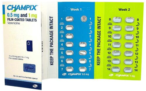 Jak przyjmować tabletki Champix