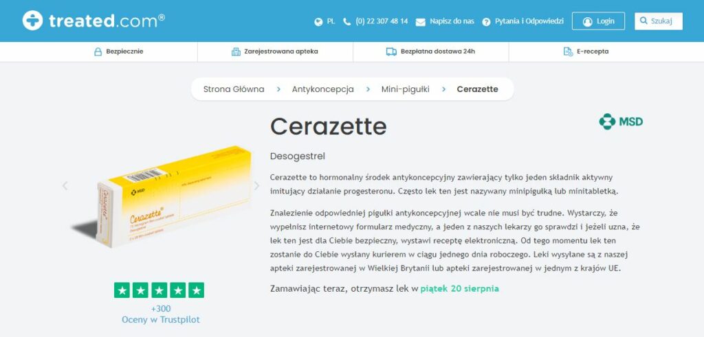 Kup Cerazette