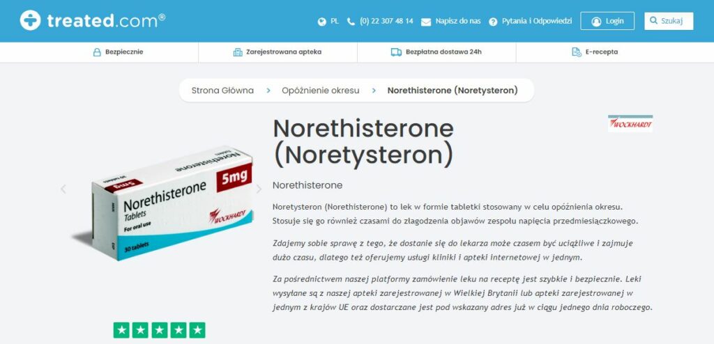 Kup Norethisterone